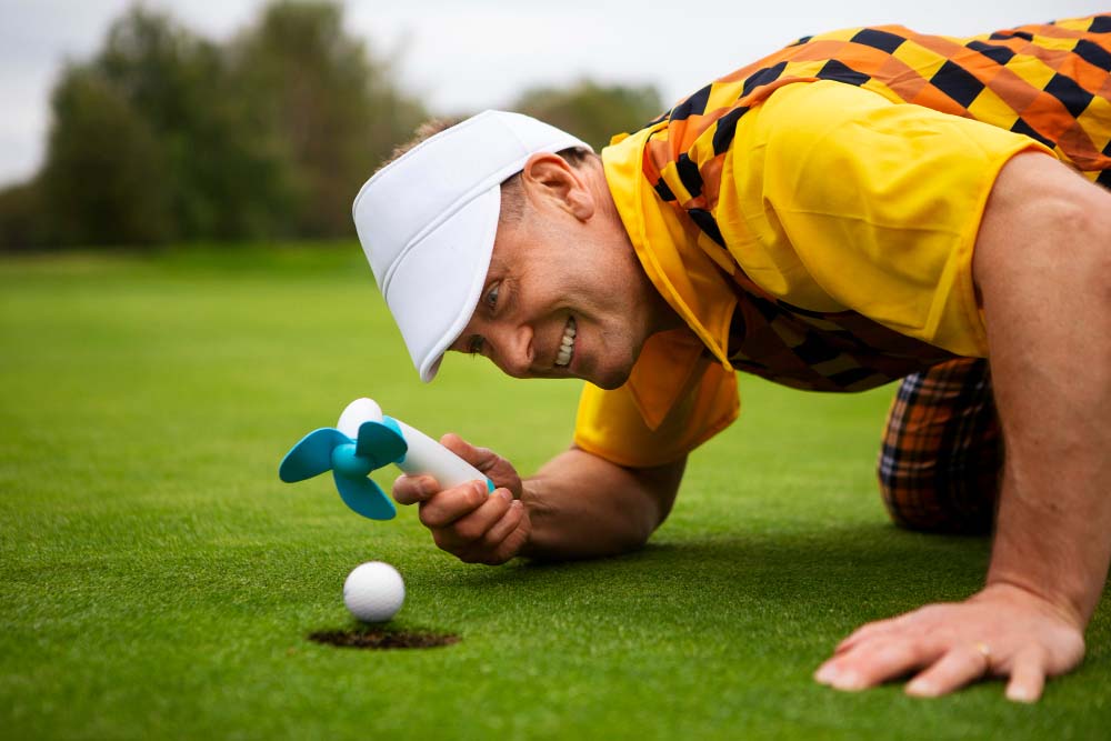 Il est important d'enregistrer ses progrès au golf avec des palpeurs numériques.
