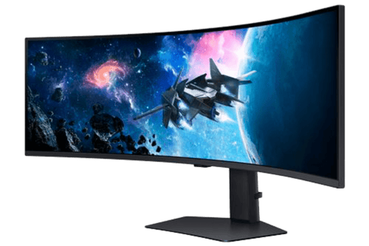 moniteur gaming ultra-large de 49 pouces conçu pour une immersion totale.