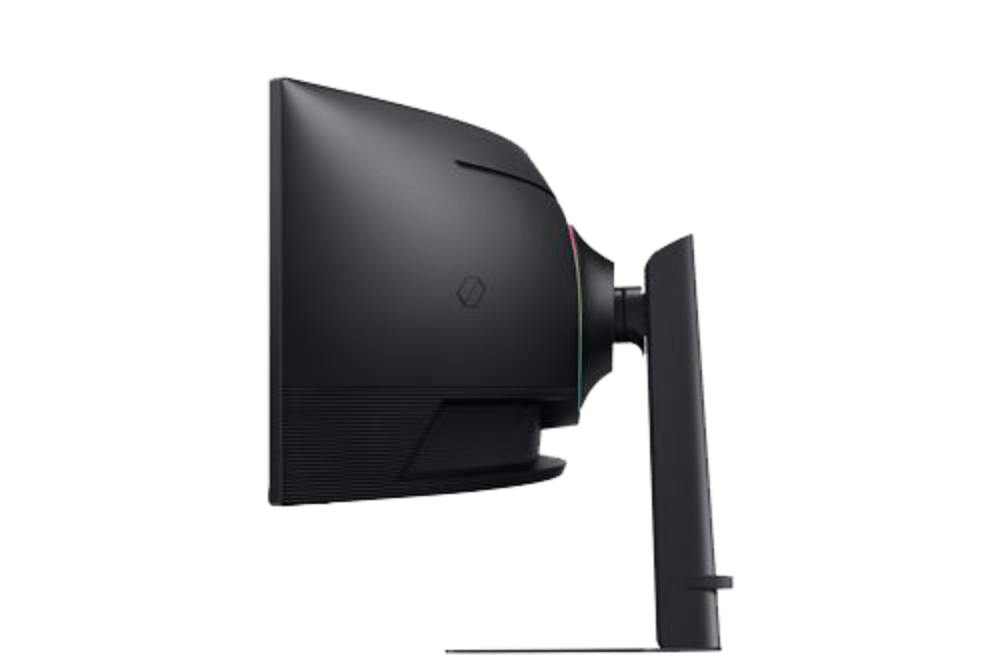 Avec son écran incurvé 1000R, sa résolution DQHD (5120 x 1440 pixels) et son taux de rafraîchissement de 240 Hz