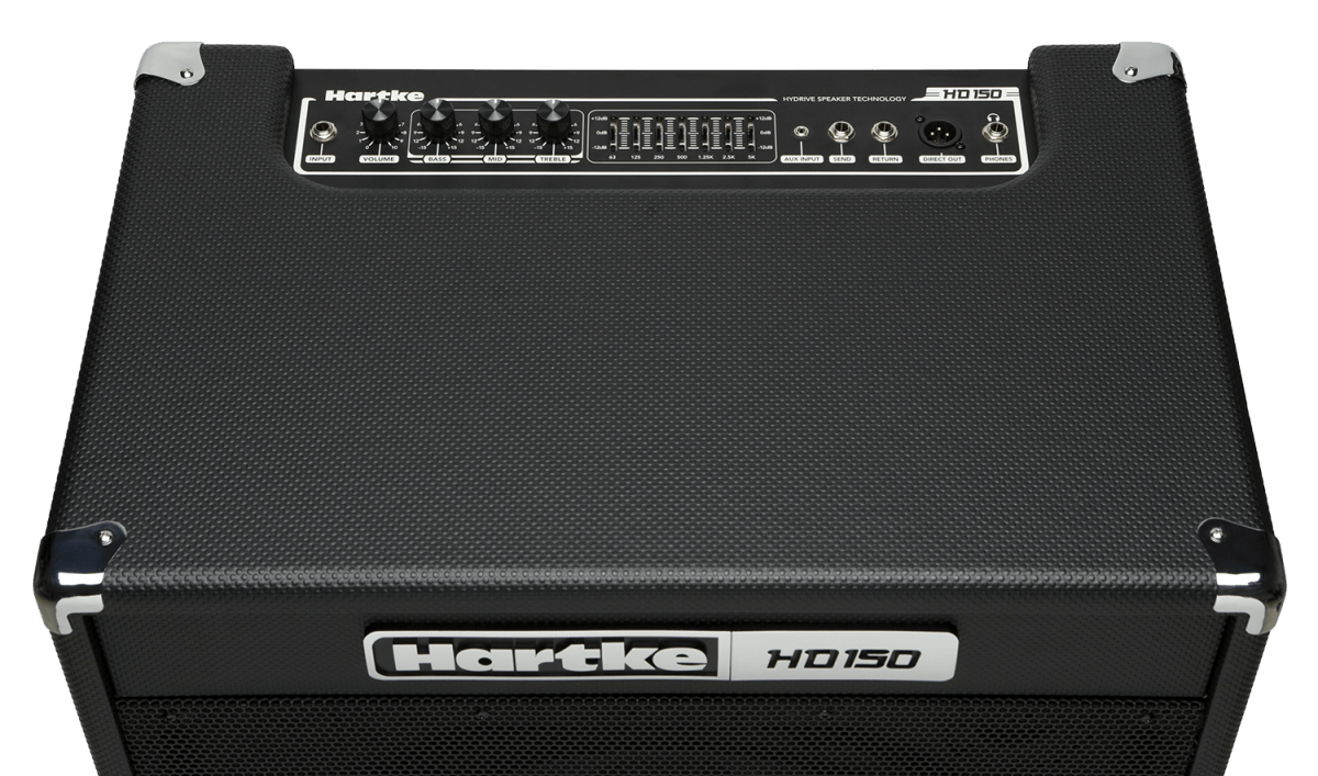 Grâce à son haut-parleur HyDrive de 8 pouces, le Hartke HD25 délivre un son puissant et précis.