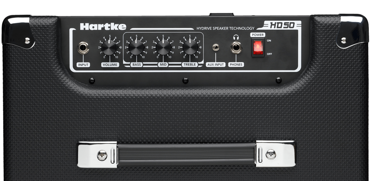 Le Hartke HD25 délivre un son puissant et précis, avec une belle réponse dans les graves.