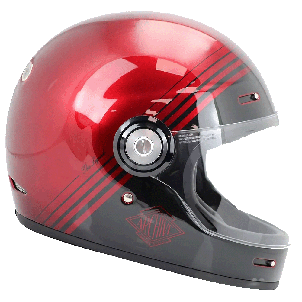 Soyez pleine visible sur la route avec ce casque brillant.