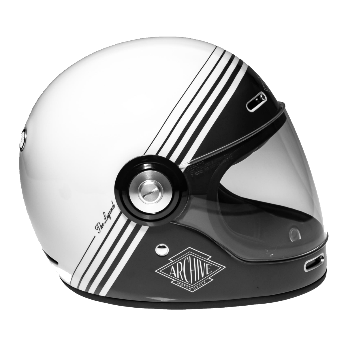 Des aération à l'arrière du casque et une grande visière pour votre confort routier.