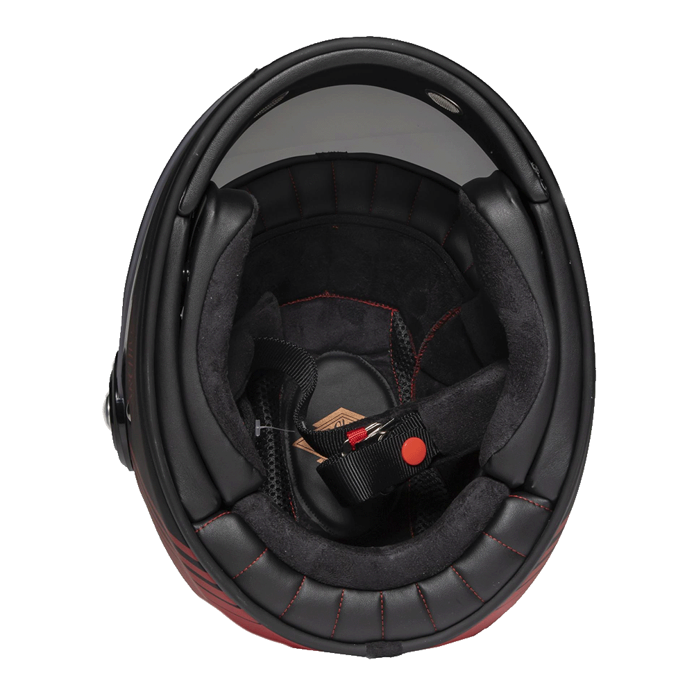 Intérieur soigné de ce casque archive