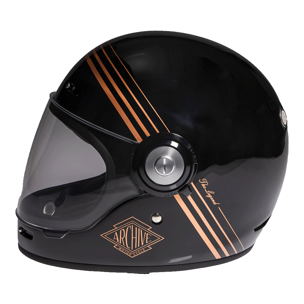 un profl super élégant pour ce casque vintage.