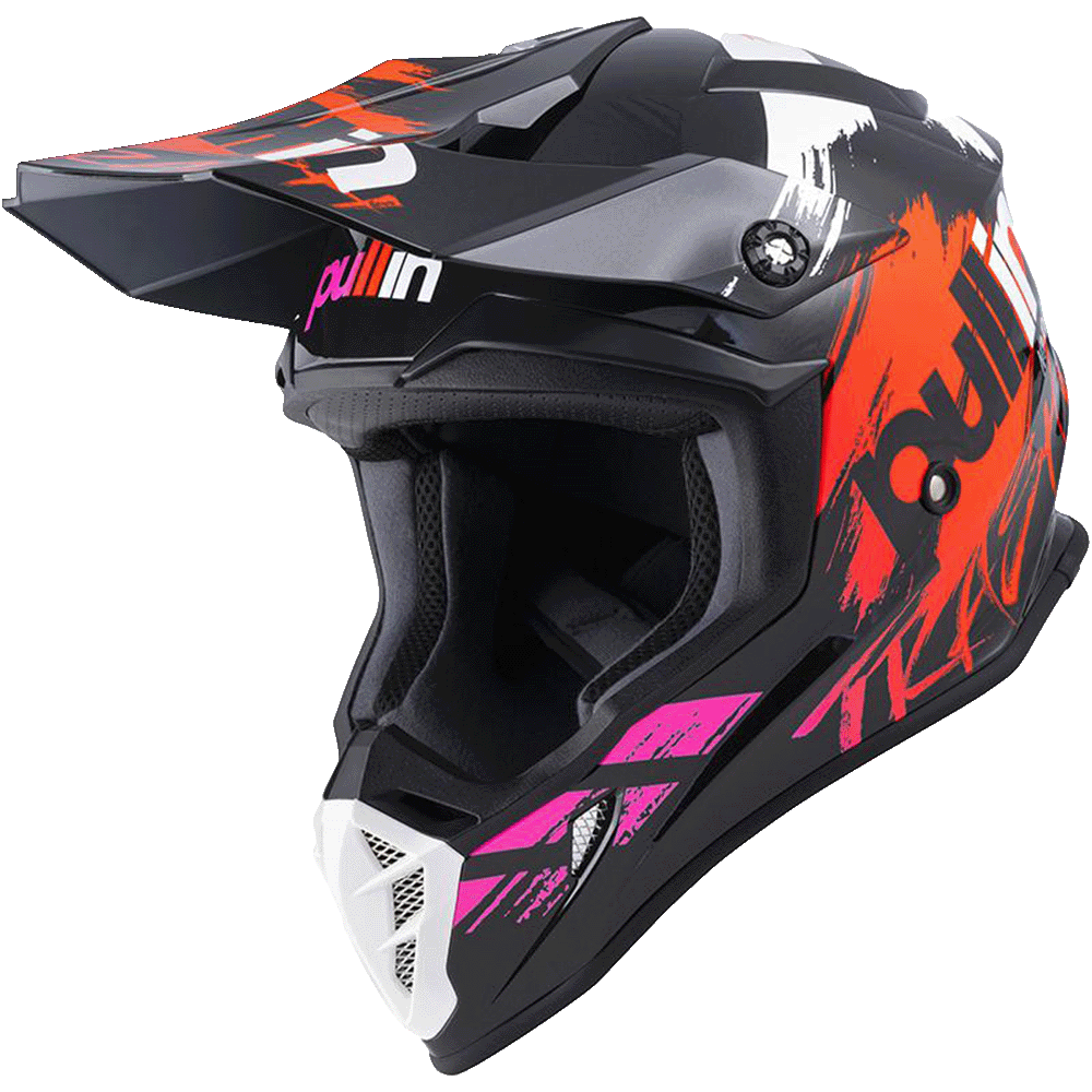 Casque Pull-In TRASH 2022 Kid pour motocross et BMX, léger, ventilé et homologué ECE 22.05.