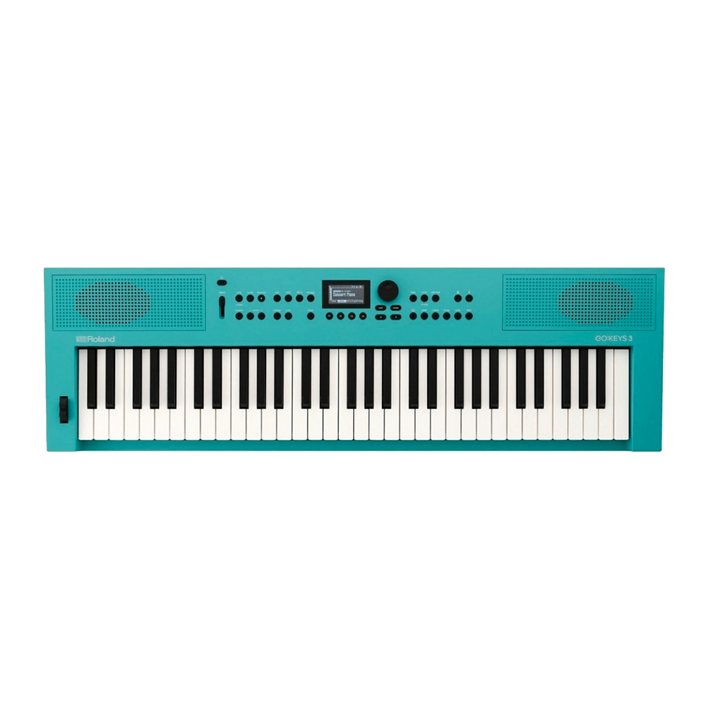 Clavier numérique Roland GO:KEYS 3 - 61 touches sensibles à la vélocité, idéal pour les musiciens débutants et confirmés.
