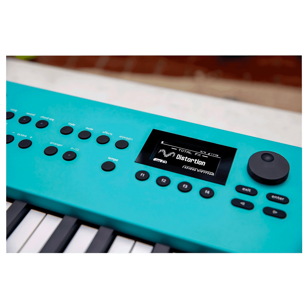 Panneau de commandes intuitif du Roland GO:KEYS 3 - Accédez facilement aux effets, accompagnements et modes de jeu.