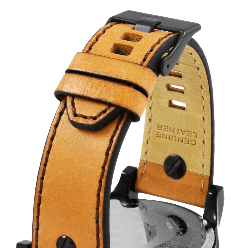 Un bracelet en cuir d'un grand confort pour cette montre fashion.