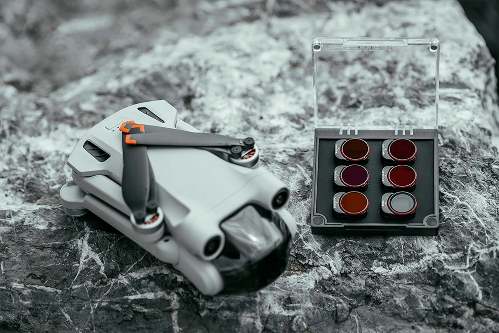 Boitier contenant les 6 filtres FREEWELL compatibles drone DJI Mini pro3 et Mini 3