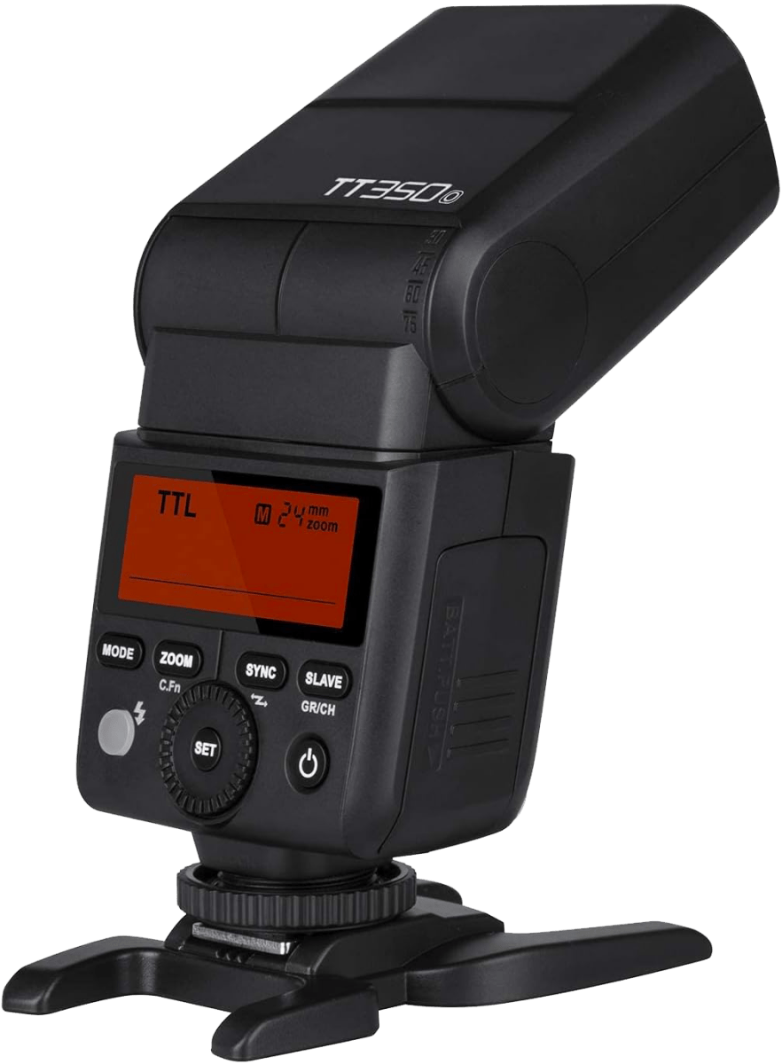 Flash orientable pour orienter la lumières pour produire des images de qualité.