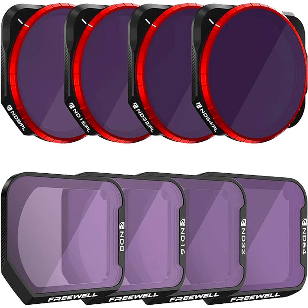 FREEWELL filtres pour drone DJI MAVIC 3 CLASSIC en pack de 8