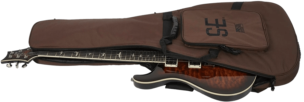 Guitare PRS SE Custom 24 Quilt avec housse de transport incluse