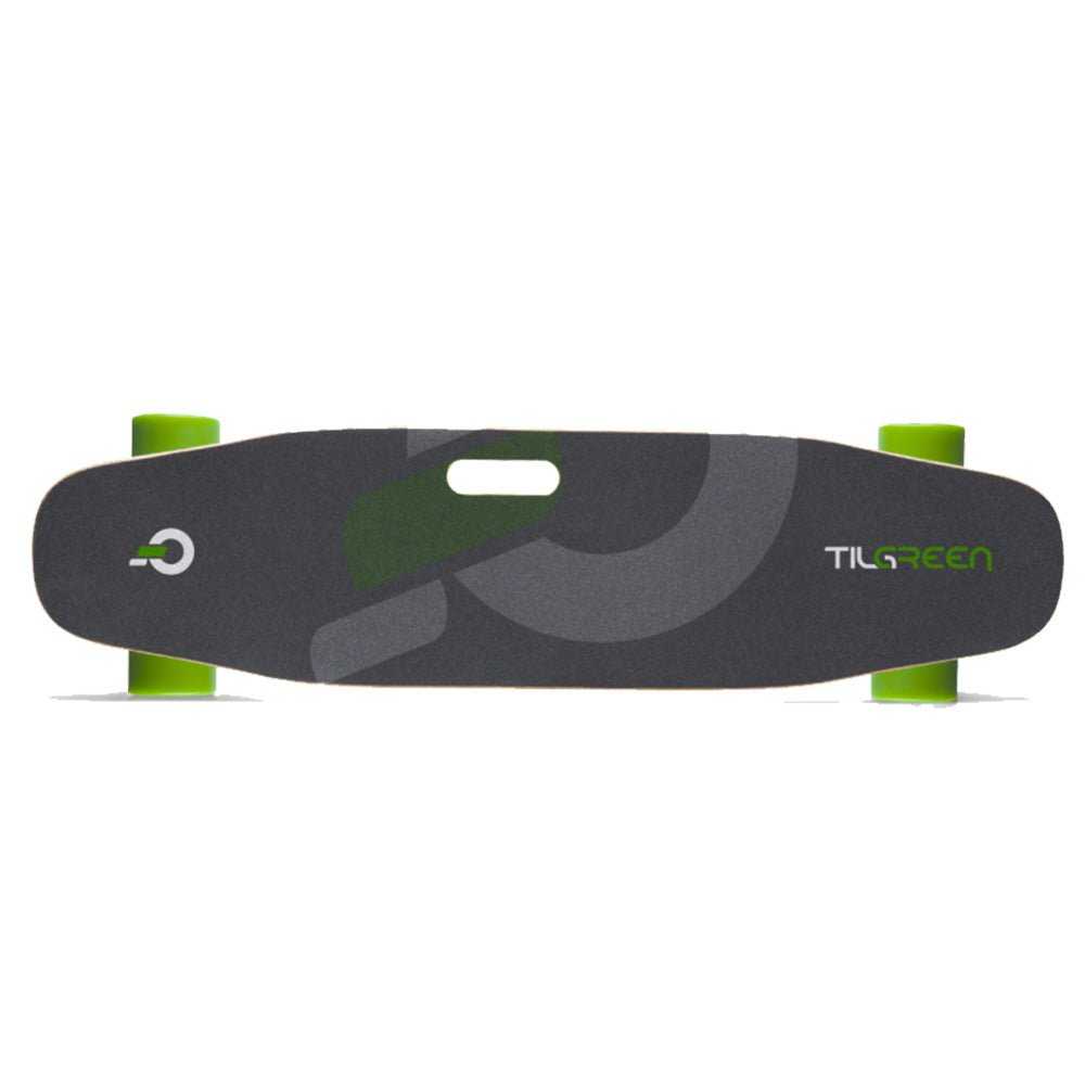 Longboard avec planche d'appui de grande surface pour un équilibre inégalé.