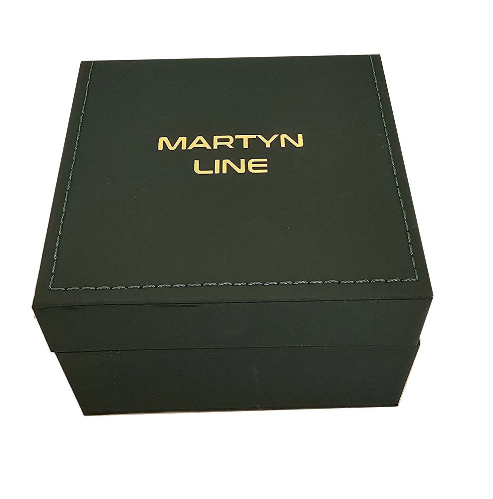 Montre analogique-numérique Martyn Line, idéale pour le sport et le quotidien, avec affichage du jour, mois et double fuseau horaire.