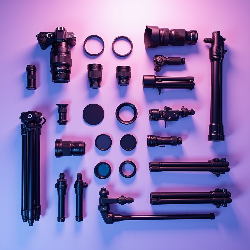 Tous les accessoires utiles pour équiper vos appareils photos.