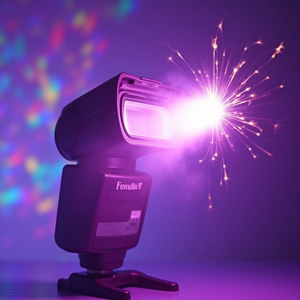 Il est important d'équiper votre appareil photo d'un flash adapté.