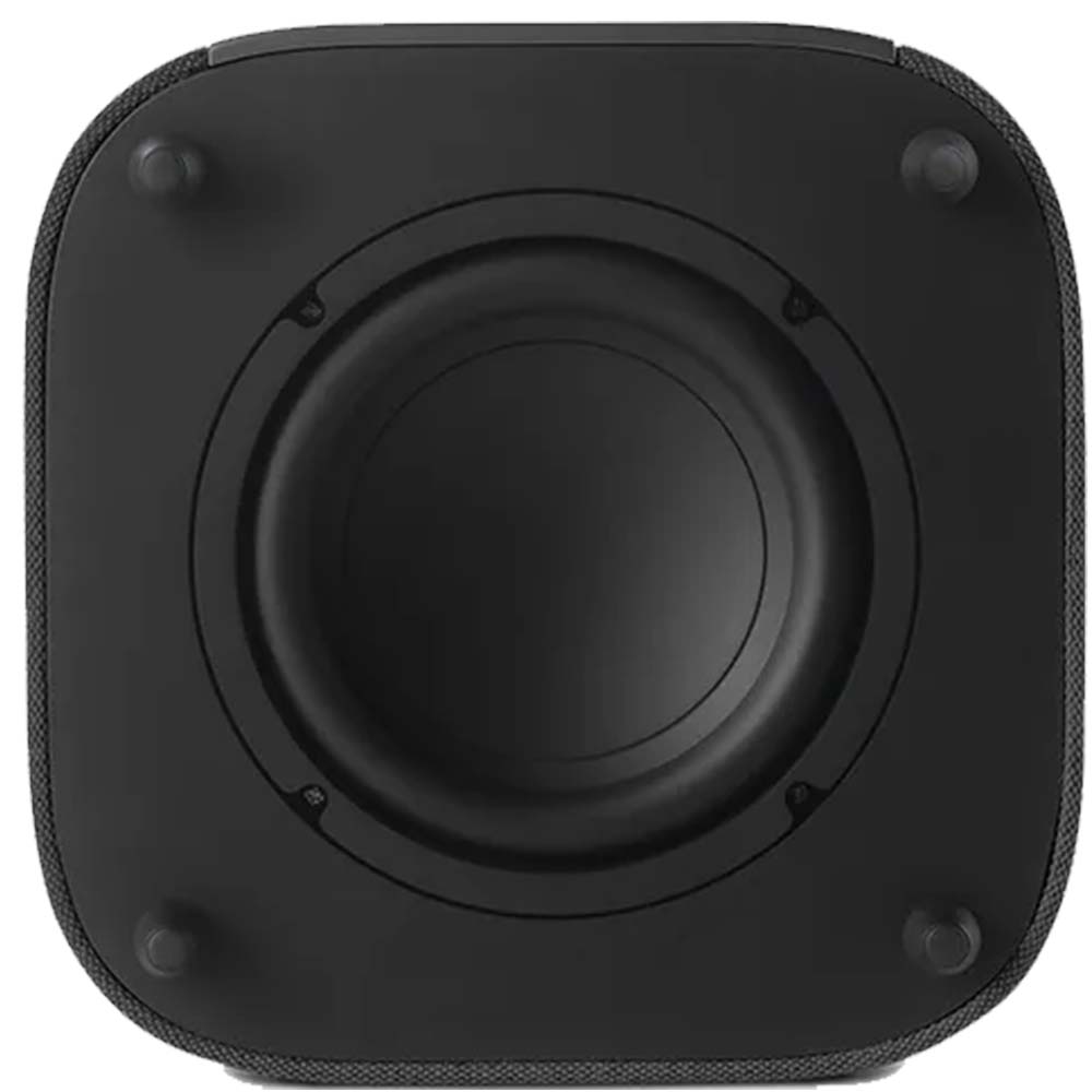 Vue du haut parleur de ce caisson de basse HARMAN KARDON SUB S