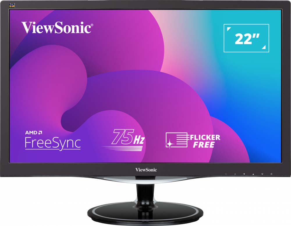 Ecran PC ViewSonic VX2257-MHD un écran conçu pour la bureautique et le traitement de texte.