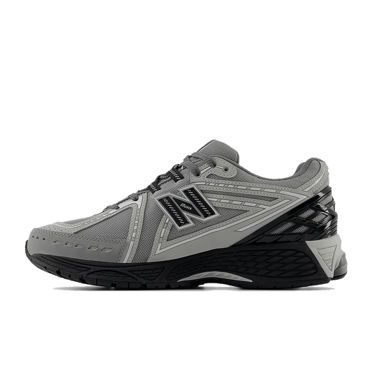 Baskets New Balance GC1906LG pour enfant, design rétro-running avec amorti ABZORB et tige en mesh respirant.