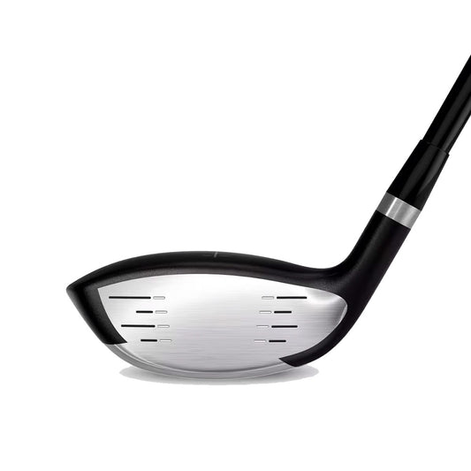 Face d'impact de ce club de golf pour un contact maitrisé avec la balle.