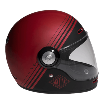 Sécurité et homologation confirmées pour ce casque Vintage