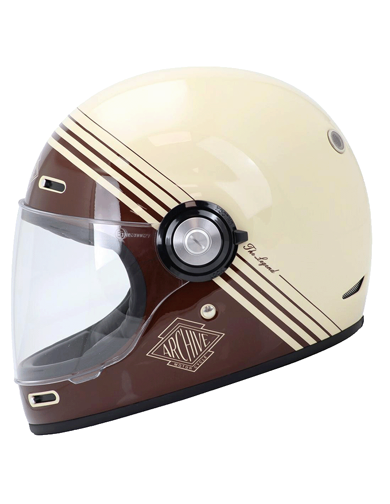Ce casque a une visière à grande ouverture pour libérer un maximum d'espace.