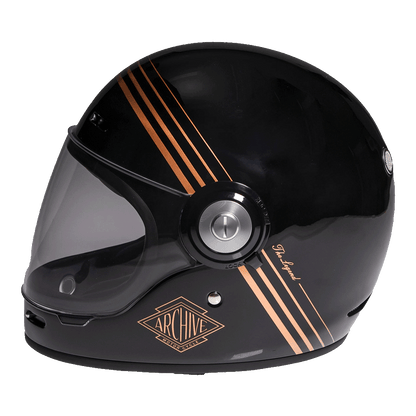 un profl super élégant pour ce casque vintage.