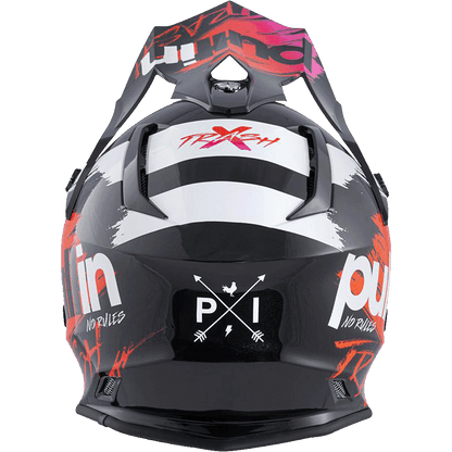 Casque motocross Pull-In TRASH 2022 Kid, design moderne, visière ajustable et protection optimale.