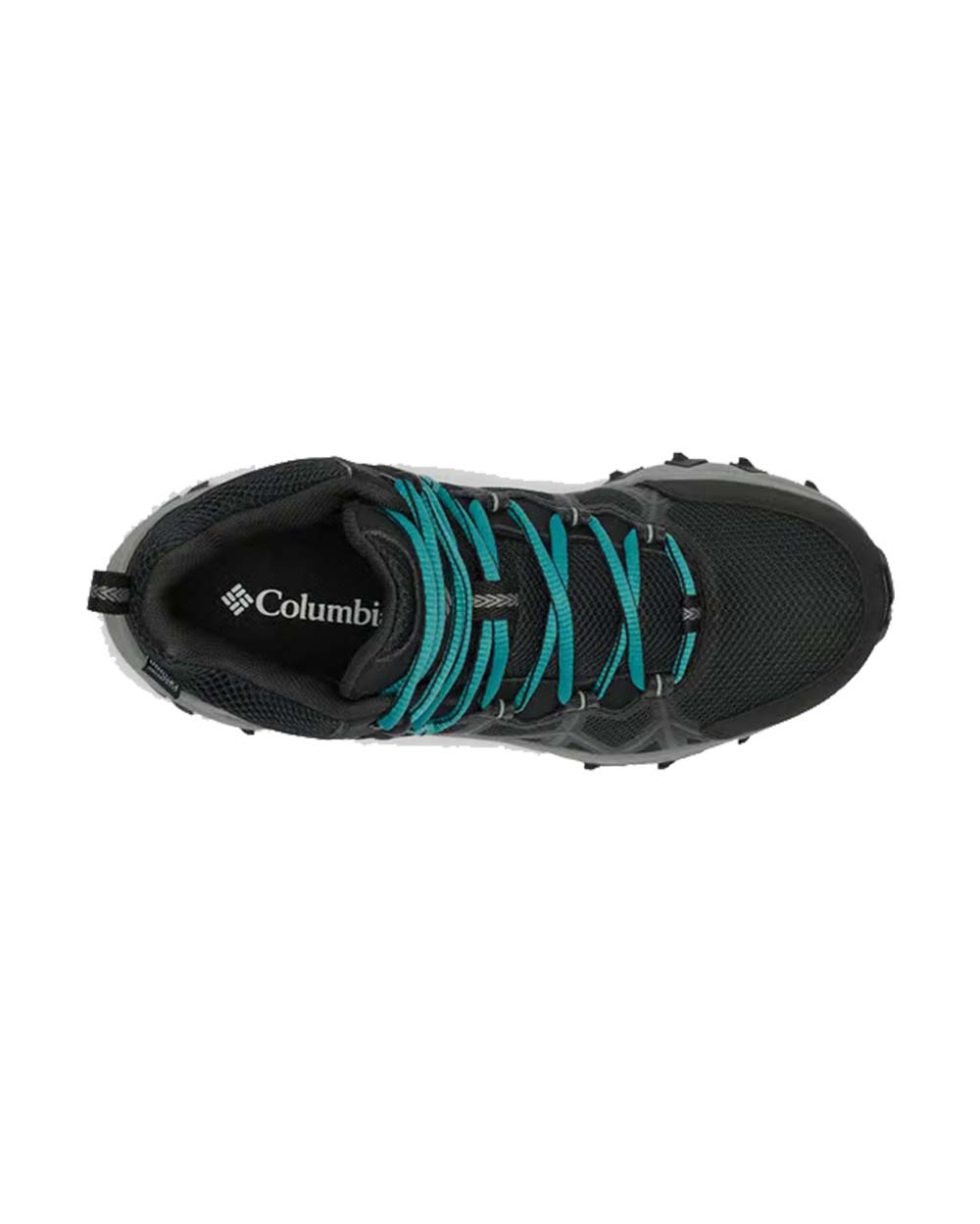 chaussures Columbia femme noir design moderne lacets bleu pétrole