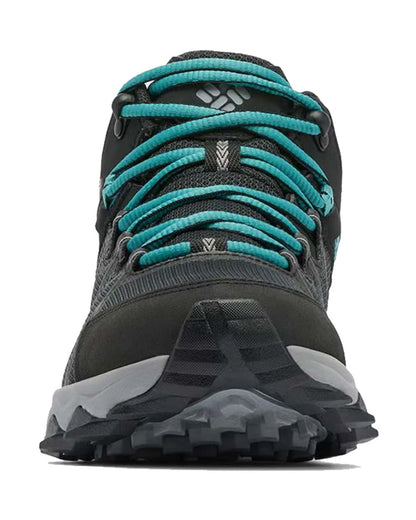 chaussures randonnée femme Columbia noir lacets bleu pétrole taille 36.5