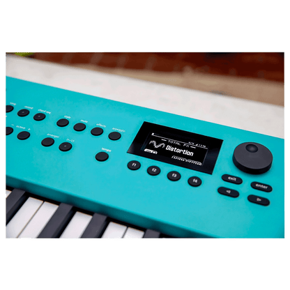 Panneau de commandes intuitif du Roland GO:KEYS 3 - Accédez facilement aux effets, accompagnements et modes de jeu.