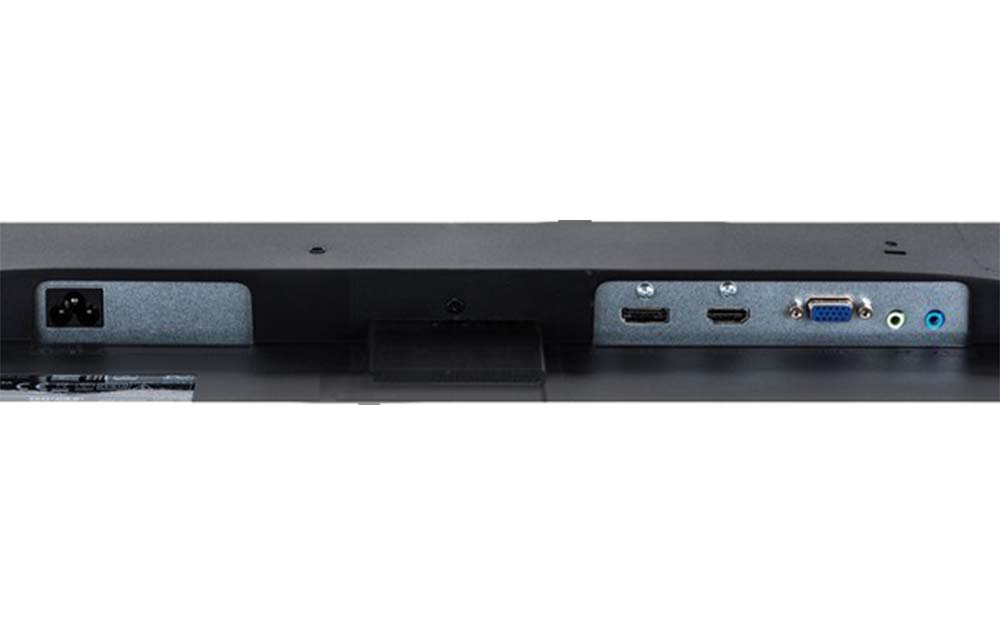 Connectique multiple sous l'écran IIYAMA XB2474HS 