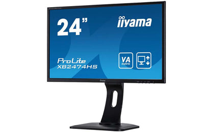 Ecran PC IIYAMA Prolite XB2474HS une dalle haute définition pour éviter la fatigue des yeux 