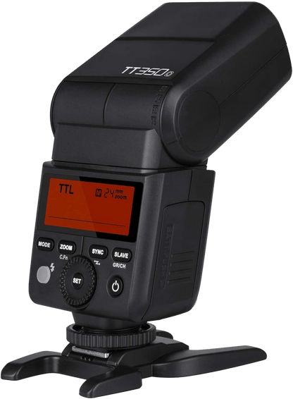 Flash orientable pour orienter la lumières pour produire des images de qualité.
