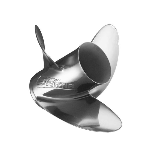 Hélice neuve Inox MERCURY Enertia - 3 Pales Hautes Performances pour Accélération et Vitesse Maximales