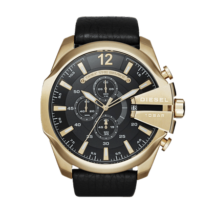 Montre Diesel Modèle DZ4344 la conjugaison de l'or et du noir.