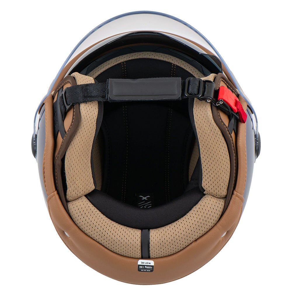 Casque ventilé pour des étés tout en confort.