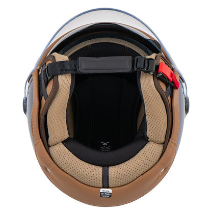 Casque ventilé pour des étés tout en confort.