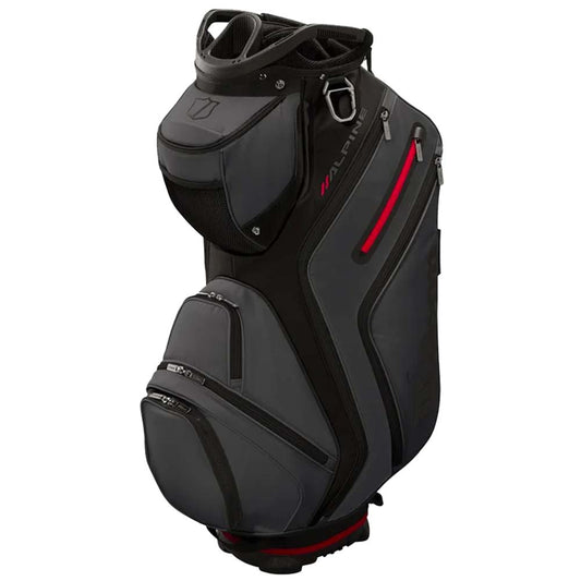 Sac chariot Wilson Staff Alpine Dry – Noir Gris – Étanche, Léger et Fonctionnel