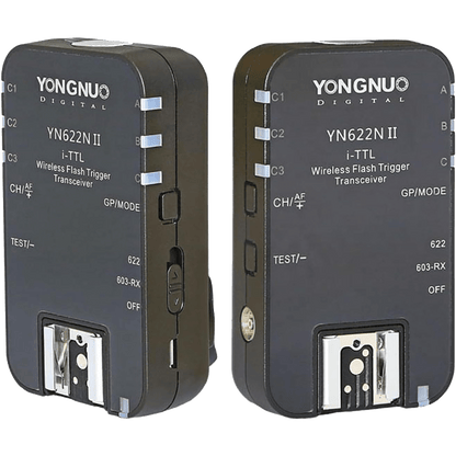 Emetteur récepteur YONGNUO pour flash sans fil compatible avec appareil photo NIKON