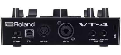 Connectiques arrière du ROLAND VT-4
