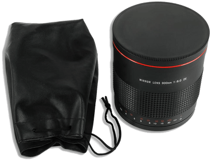 Objectif catadioptrique compatible avec monture T2 et reflex.
